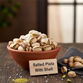 Salted Pista With Shell